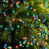 Lichterkette CLUSTER TWINKLE 768 LED 7 m BUNT, schwarzes Kabel
