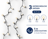 Lichterkette CHERRY 240 LED 18 m warm weiß, schwarzes Kabel