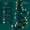 Lichterkette CHERRY Compact Twinkle 350 LED 7,5 m warm weiß, schwarzes Kabel