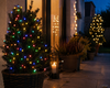 Lichterkette CHERRY Compact Twinkle 350 LED 7,5 m Bunt, schwarzes Kabel