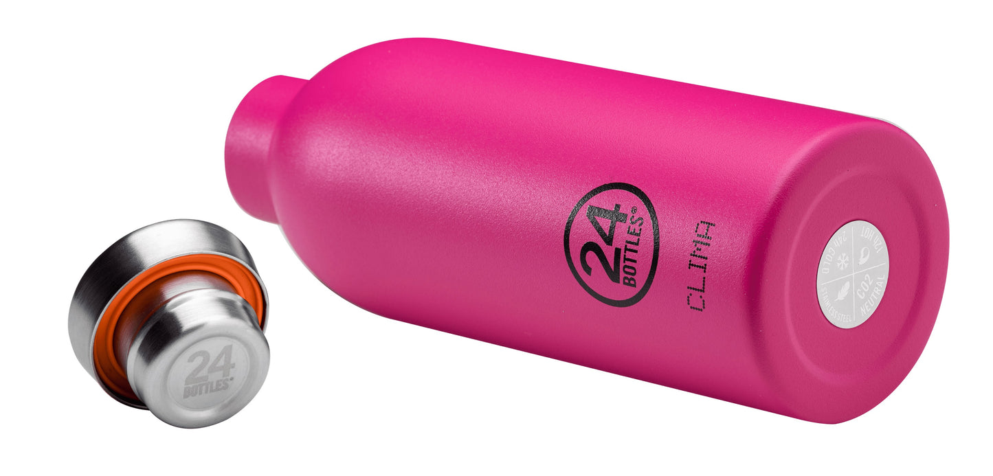 Edelstahl Trinkflasche, Clima Bottle "Passion Pink" 0,5 l, Kollektion 2025