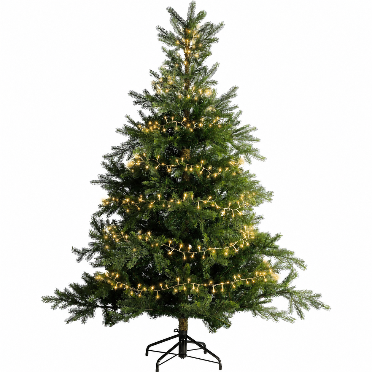 Lichterkette COMPACT 500 LED 11 m Soft Gold, transparentes Kabel