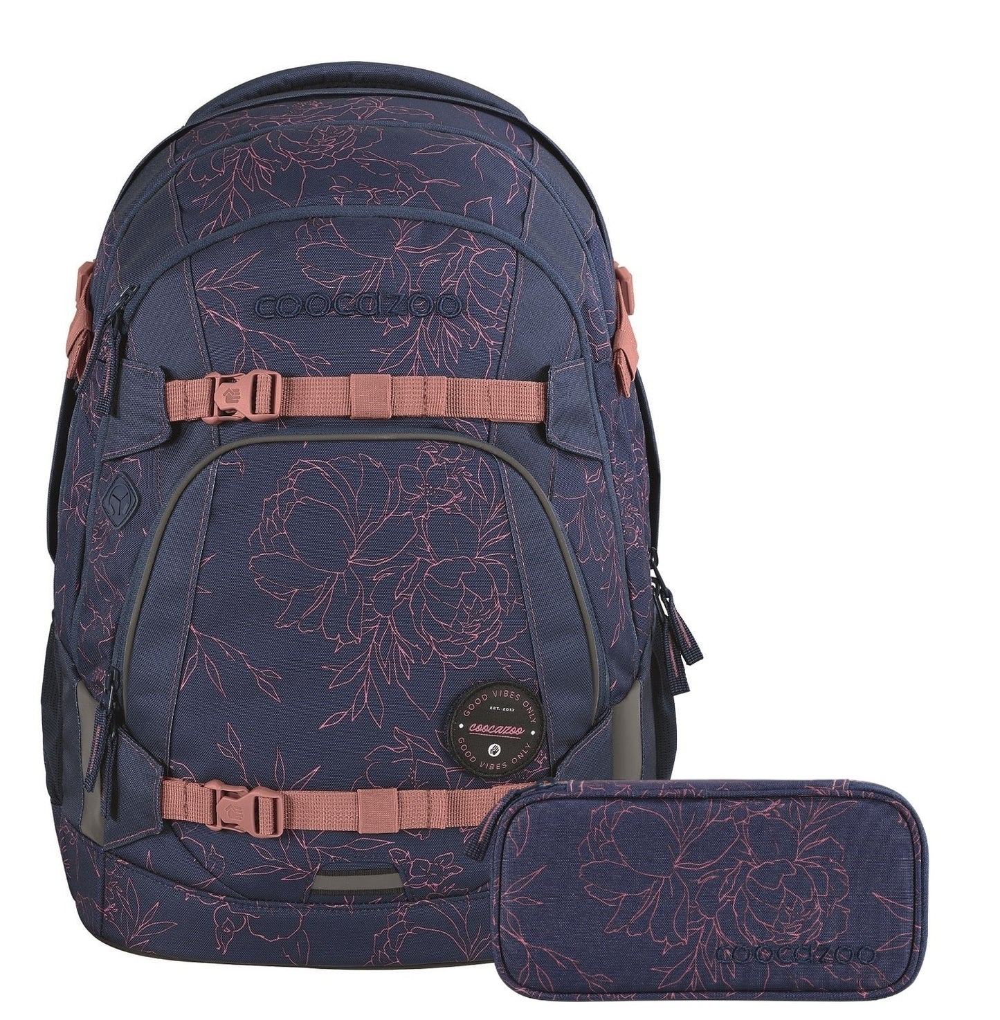 Schulrucksack-Set MATE Sweet Rose 2-teilig