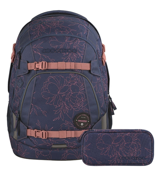 Schulrucksack-Set MATE Sweet Rose 2-teilig