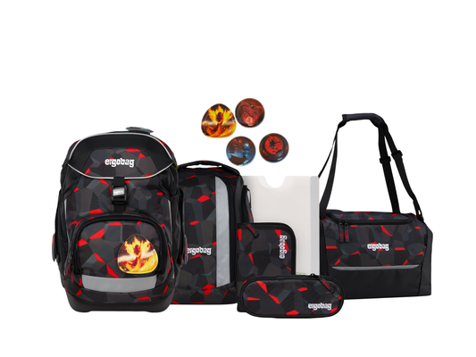 Schulranzen-Set PACK TaekBärdo 7-teilig