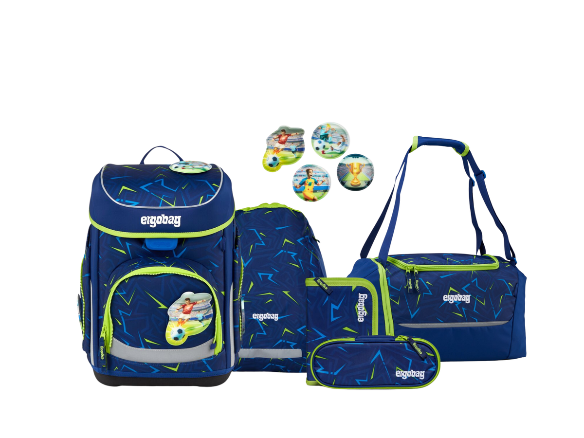 Schulranzen-Set CUBO SpitzenreitBär 6-teilig, 25/26