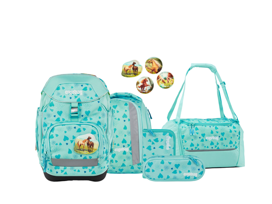 Schulranzen-Set PACK ReitBärtraum 7-teilig