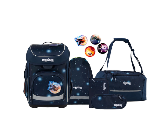 Schulranzen-Set CUBO KoBärnikus 6-teilig, 25/26
