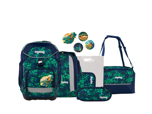 Schulranzen-Set PACK DrachenbezwingBär 7-teilig