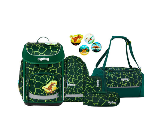 Schulranzen-Set CUBO BärRex 6-teilig, 25/26