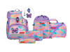Schulranzen-Set CLOUD FLASH Butterfly Luna 6-teilig