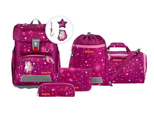 Schulranzen-Set CLOUD Sweet Unicorn Nuala 6-teilig