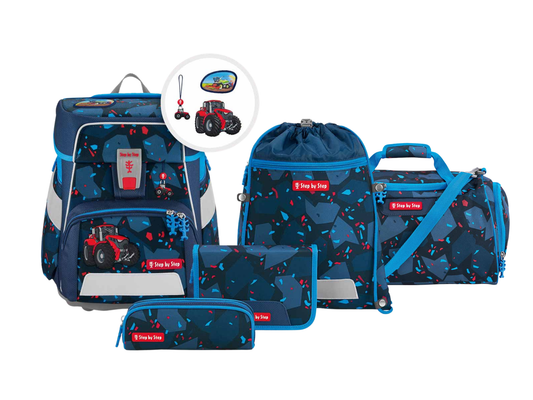 Schulranzen-Set SPACE Tractor Freddy 6-teilig
