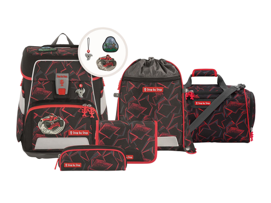 Schulranzen-Set SPACE Ninja Yuma 6-teilig