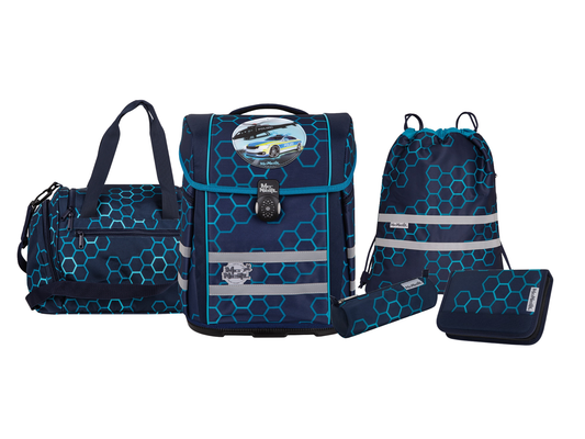 Schulranzen-Set PERFECTO, XAGON 6-teilig