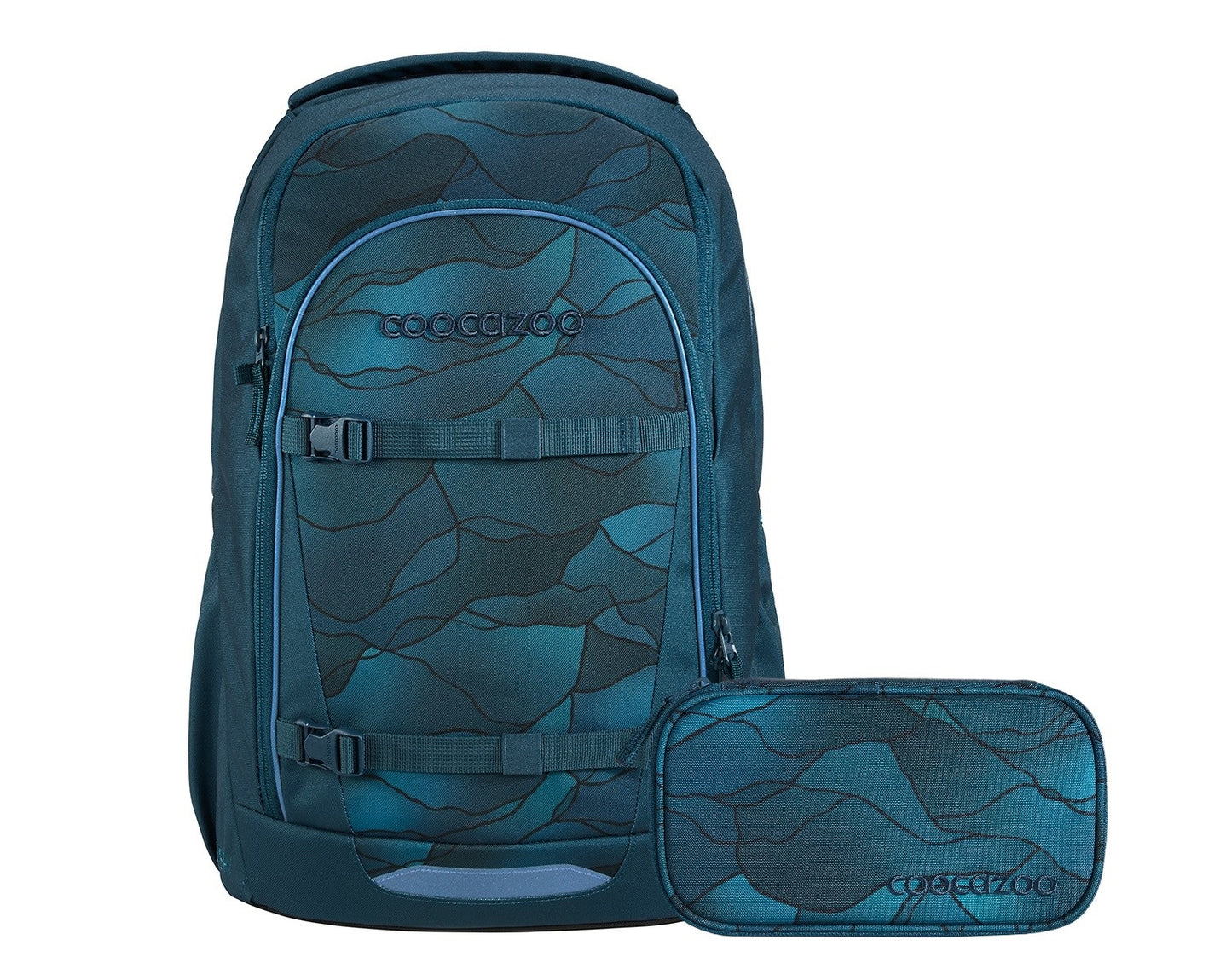 Schulrucksack-Set EVERY Crystal Waves 2-teilig