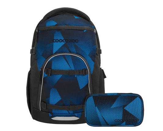 Schulrucksack-Set BYTE Electric Ice 2-teilig