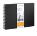 Spiral-Skizzenbuch D&S A5, 160 Seiten 140 g/m² Querformat
