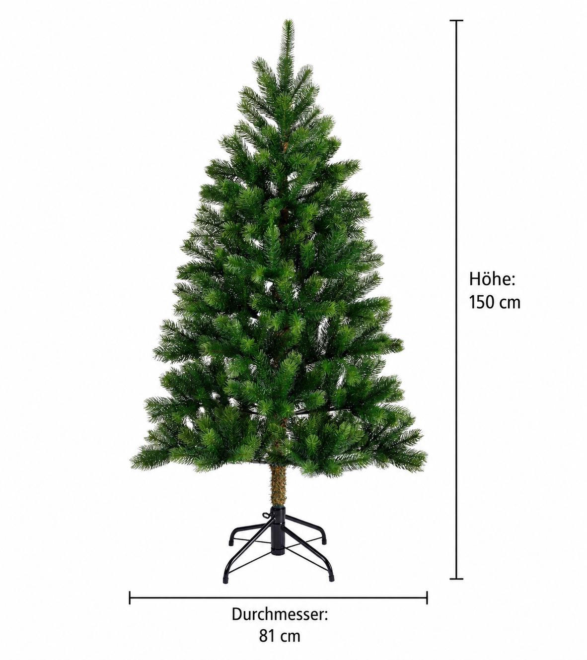 Künstlicher Weihnachtsbaum KENMORE FIR 150 cm