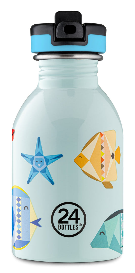 Edelstahl Trinkflasche Kids Bottle, Sea Friends 0,25 l, Kollektion 2025