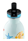 Edelstahl Trinkflasche Kids Bottle, Sea Friends 0,25 l, Kollektion 2025