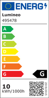 Lichterkette COMPACT 3000 LED 60 m warm weiß, grünes Kabel