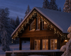 Lichtervorhang ICICLE TWINKLE 490 LED 20 m warm weiß, schwarzes Kabel
