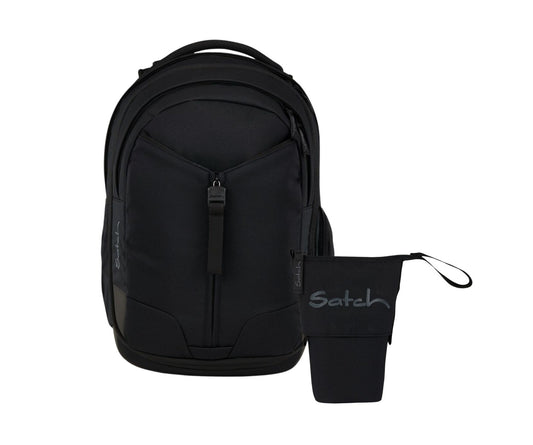 Schulrucksack-Set MATCH Blackjack 2-teilig