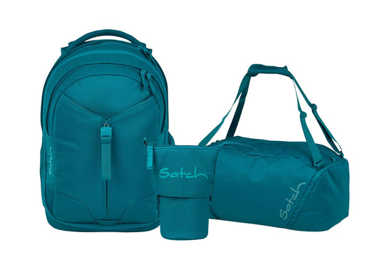 Schulrucksack-Set MATCH Deep Petrol 3-teilig, Kollektion 25/26