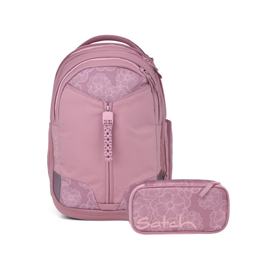 Schulrucksack-Set MATCH Magnolia Dream 2-teilig