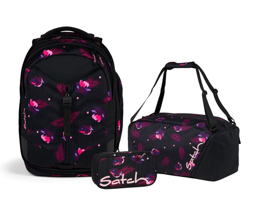 Schulrucksack-Set MATCH Mystic Nights 3-teilig, Kollektion 2024
