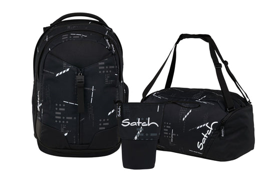 Schulrucksack-Set MATCH Ninja Matrix 3-teilig, Kollektion 25/26