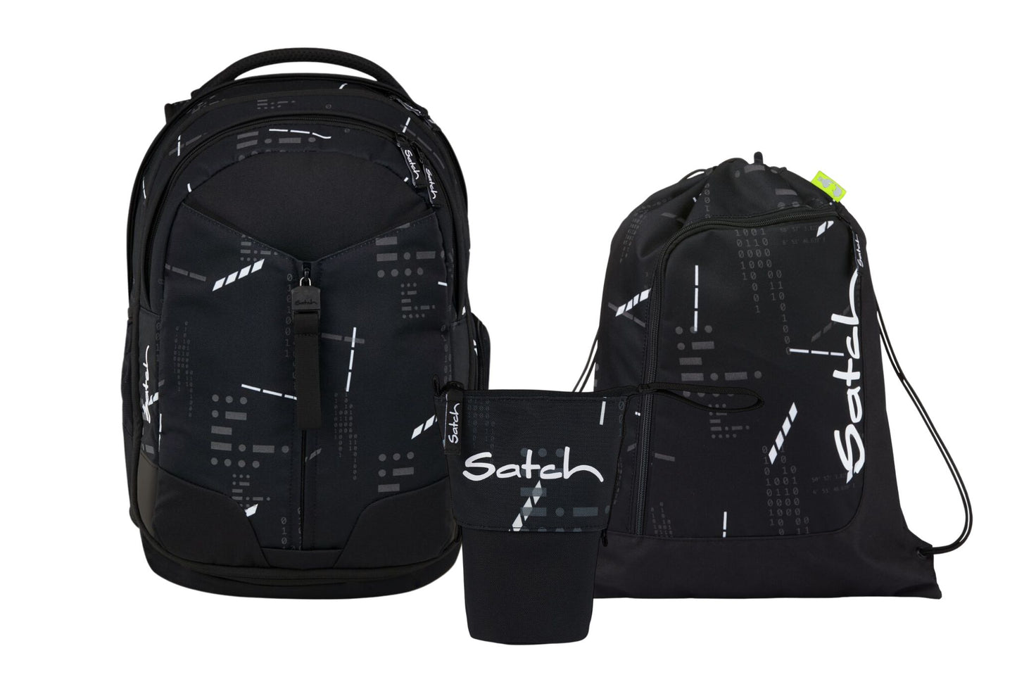 Schulrucksack-Set MATCH Ninja Matrix 3-teilig, Kollektion 25/26