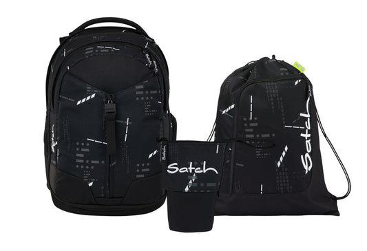 Schulrucksack-Set MATCH Ninja Matrix 3-teilig, Kollektion 25/26