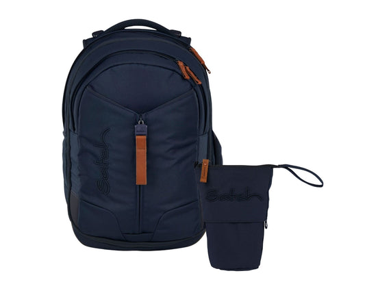 Schulrucksack-Set MATCH Nordic Blue 2-teilig