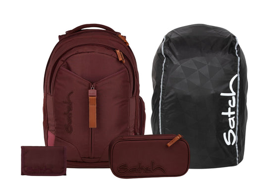 Schulrucksack-Set MATCH Nordic Ruby 4-teilig