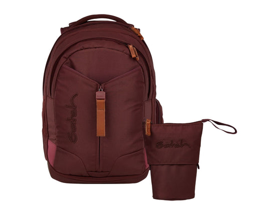 Schulrucksack-Set MATCH Nordic Ruby 2-teilig