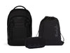 Schulrucksack-Set MATCH PLUS Blackjack 3-teilig