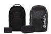 Schulrucksack-Set MATCH PLUS Blackjack 4-teilig