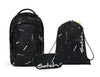 Schulrucksack-Set MATCH PLUS Ninja Matrix 3-teilig