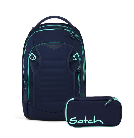 Schulrucksack-Set MATCH PLUS Ocean Mint 2-teilig