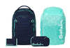 Schulrucksack-Set MATCH PLUS Ocean Mint 4-teilig