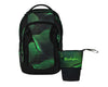 Schulrucksack-Set MATCH PLUS Seismic Green 2-teilig