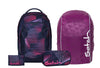 Schulrucksack-Set MATCH PLUS Seismic Pink 4-teilig