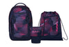 Schulrucksack-Set MATCH PLUS Seismic Pink 3-teilig
