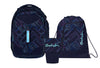 Schulrucksack-Set MATCH Purple Laser 3-teilig