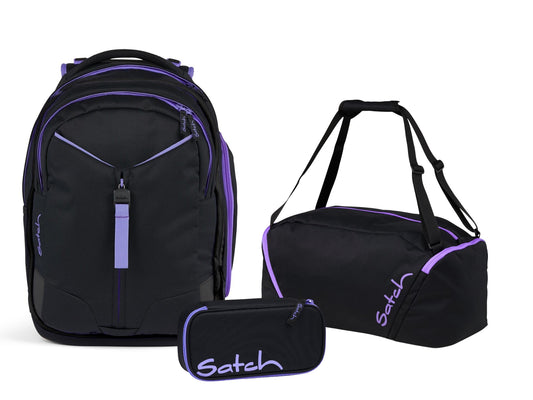 Schulrucksack-Set MATCH Purple Phantom 3-teilig, Kollektion 24