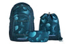 Schulrucksack-Set MATE Aqua Flow 3-teilig