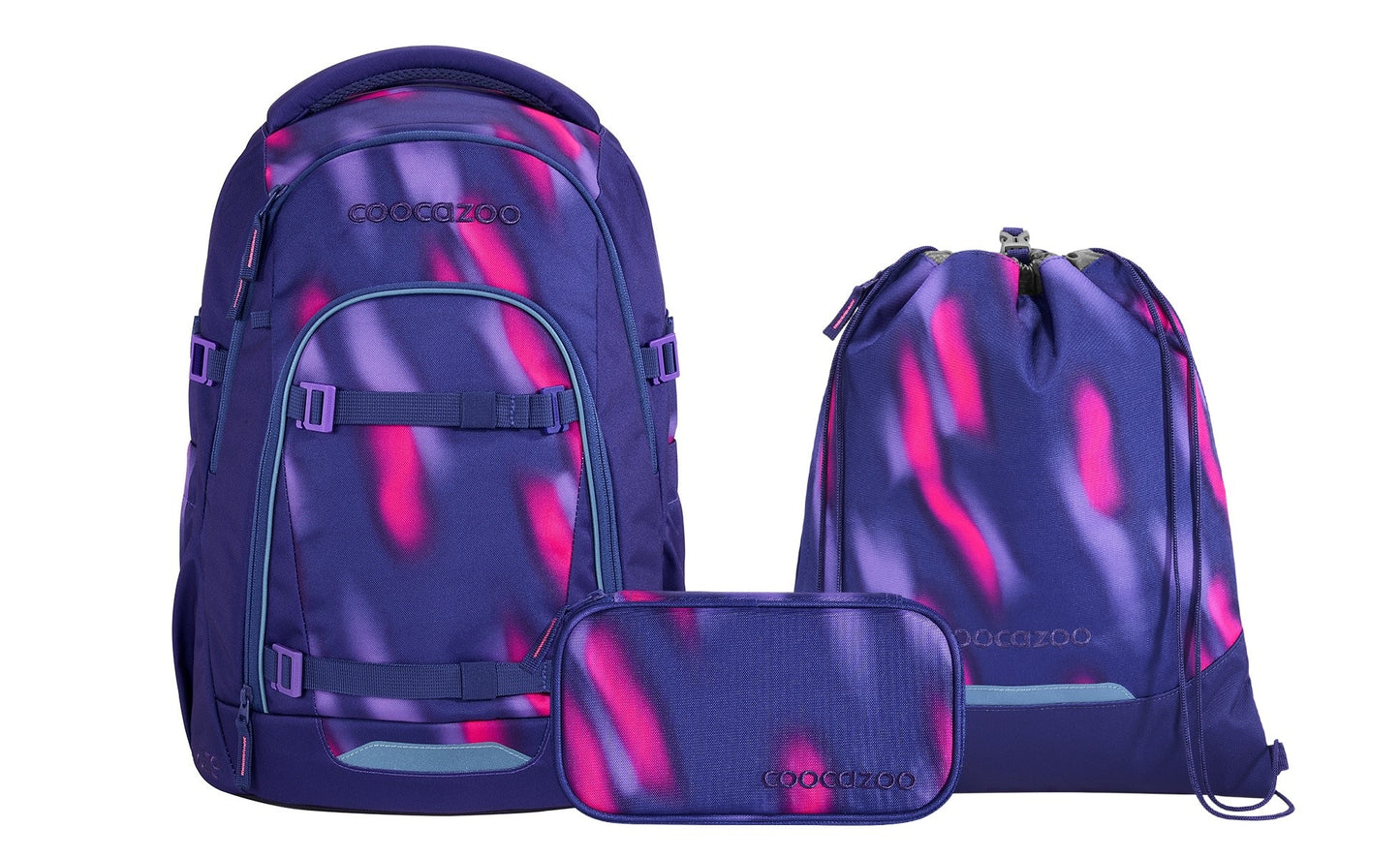 Schulrucksack-Set MATE Aurora Glow 3-teilig