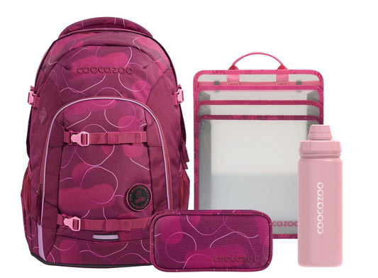 Schulrucksack-Set MATE Berry Bubbles 4-teilig